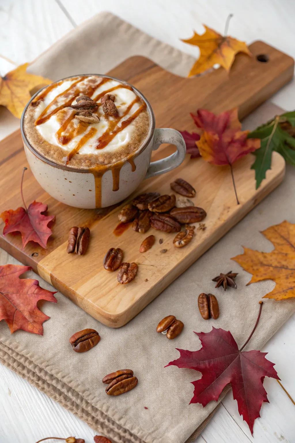 Syrupy Seed Latte: Reminiscent of the warm and cozy seasons