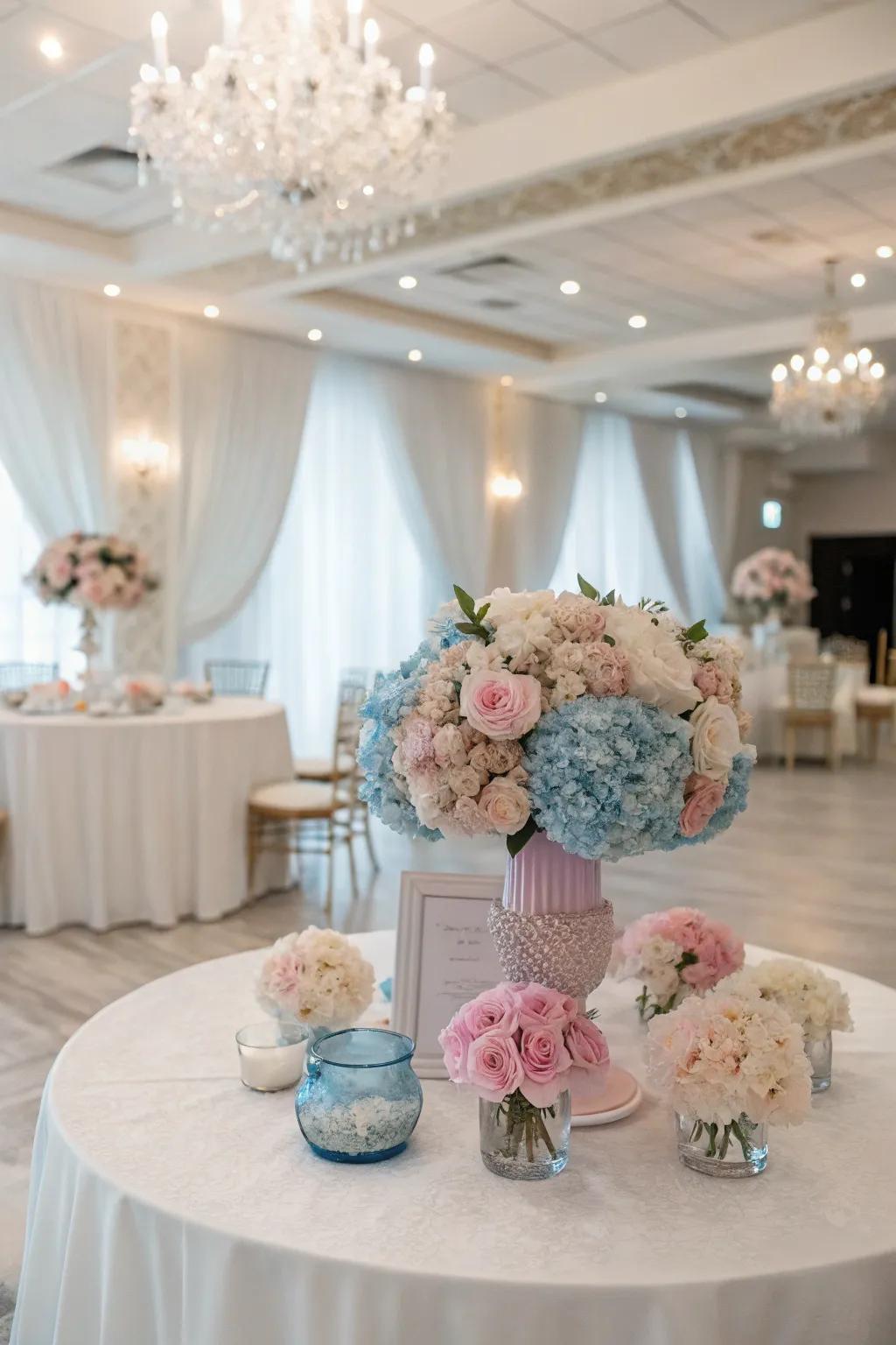 Understated refinement with pastel color palettes.