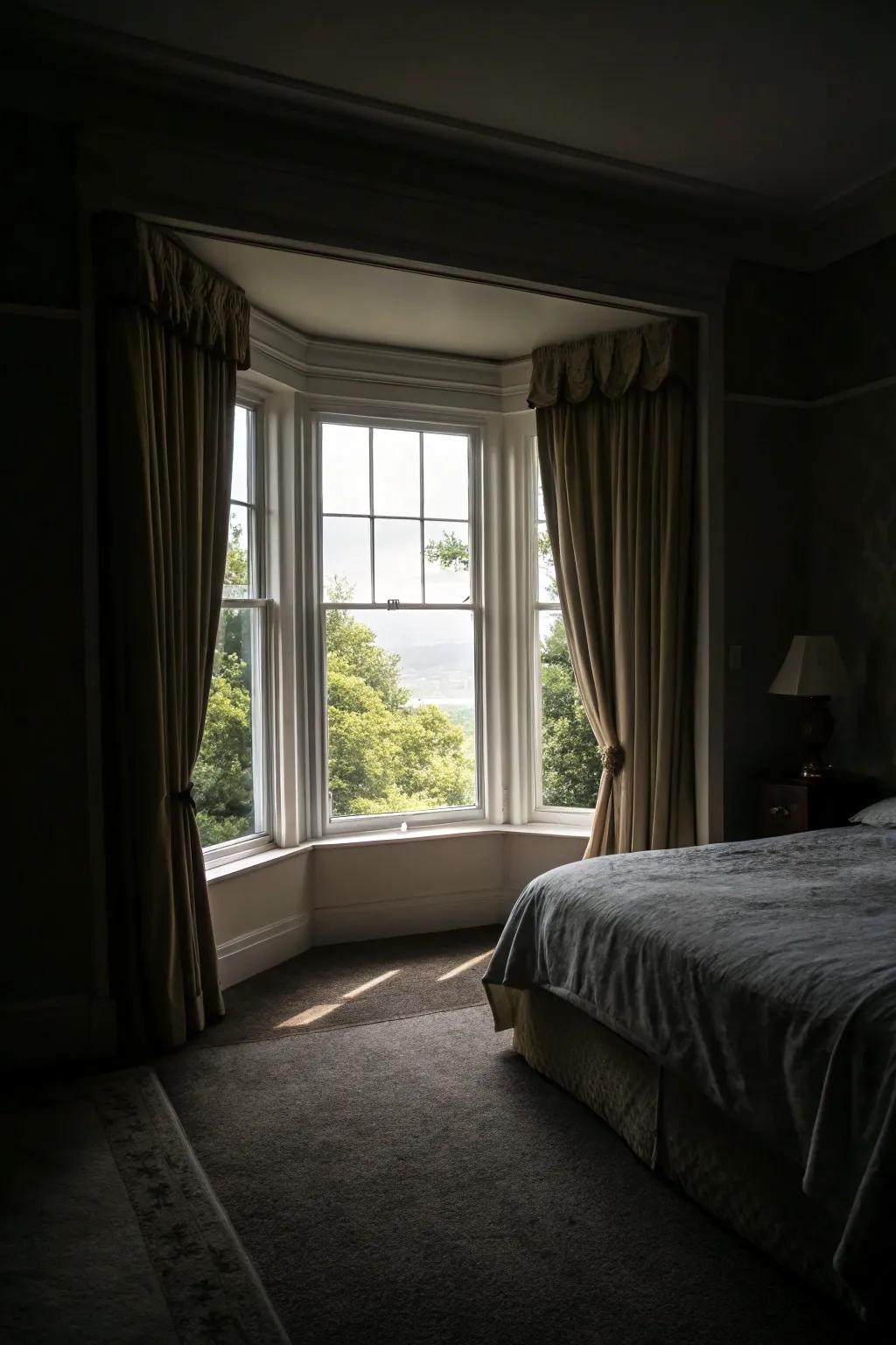 Total eclipse coverings provide seclusion and darkness.