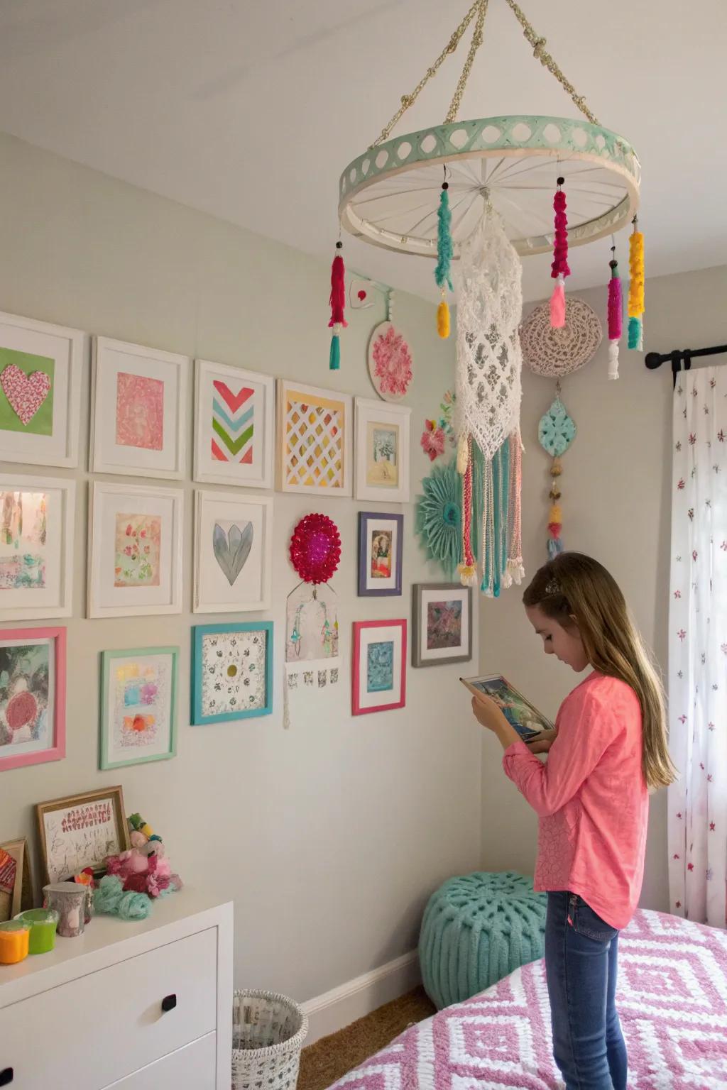 DIY projects permit personal expression and inventiveness within the space.