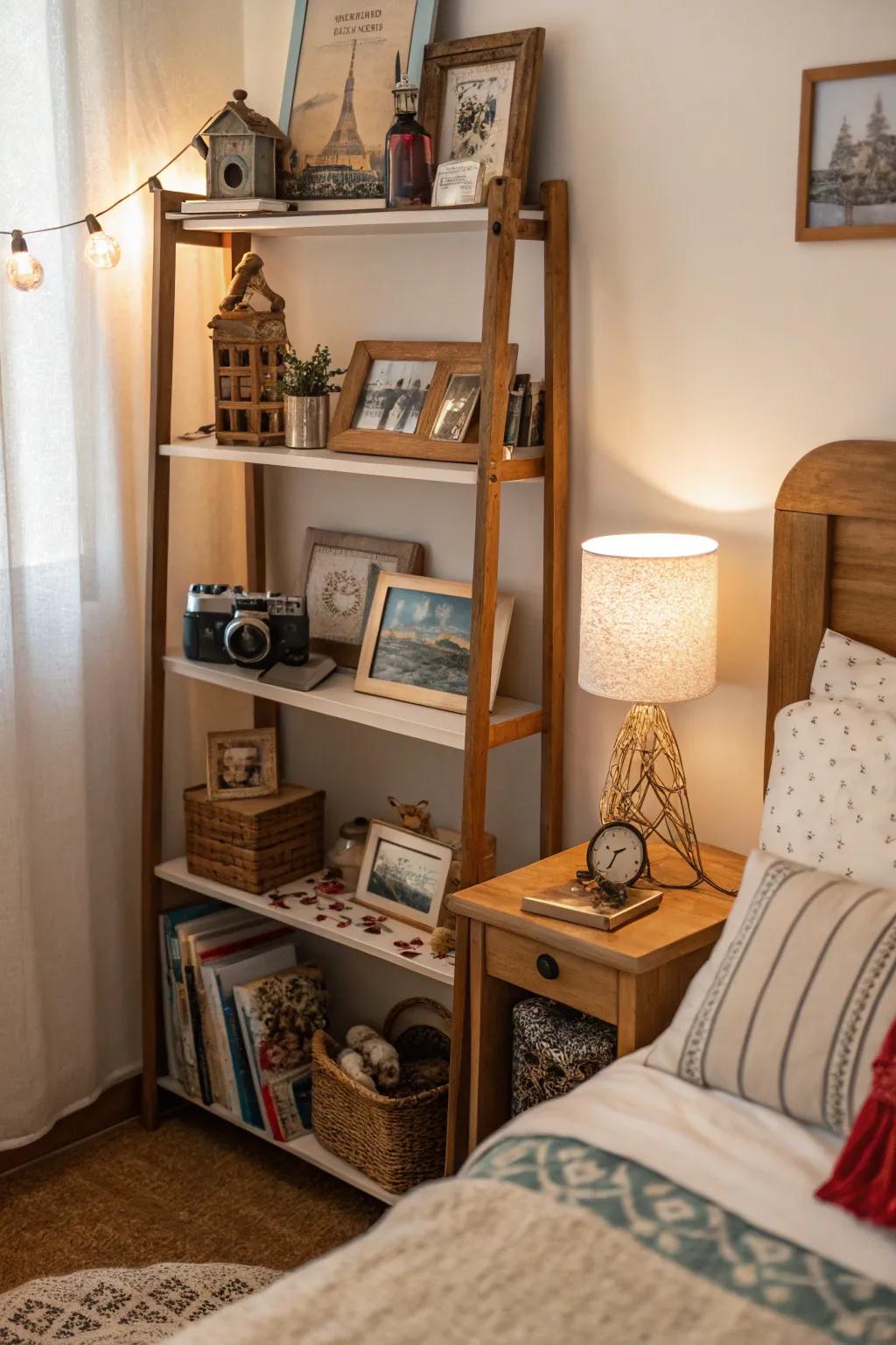 Personal items make the space uniquely yours