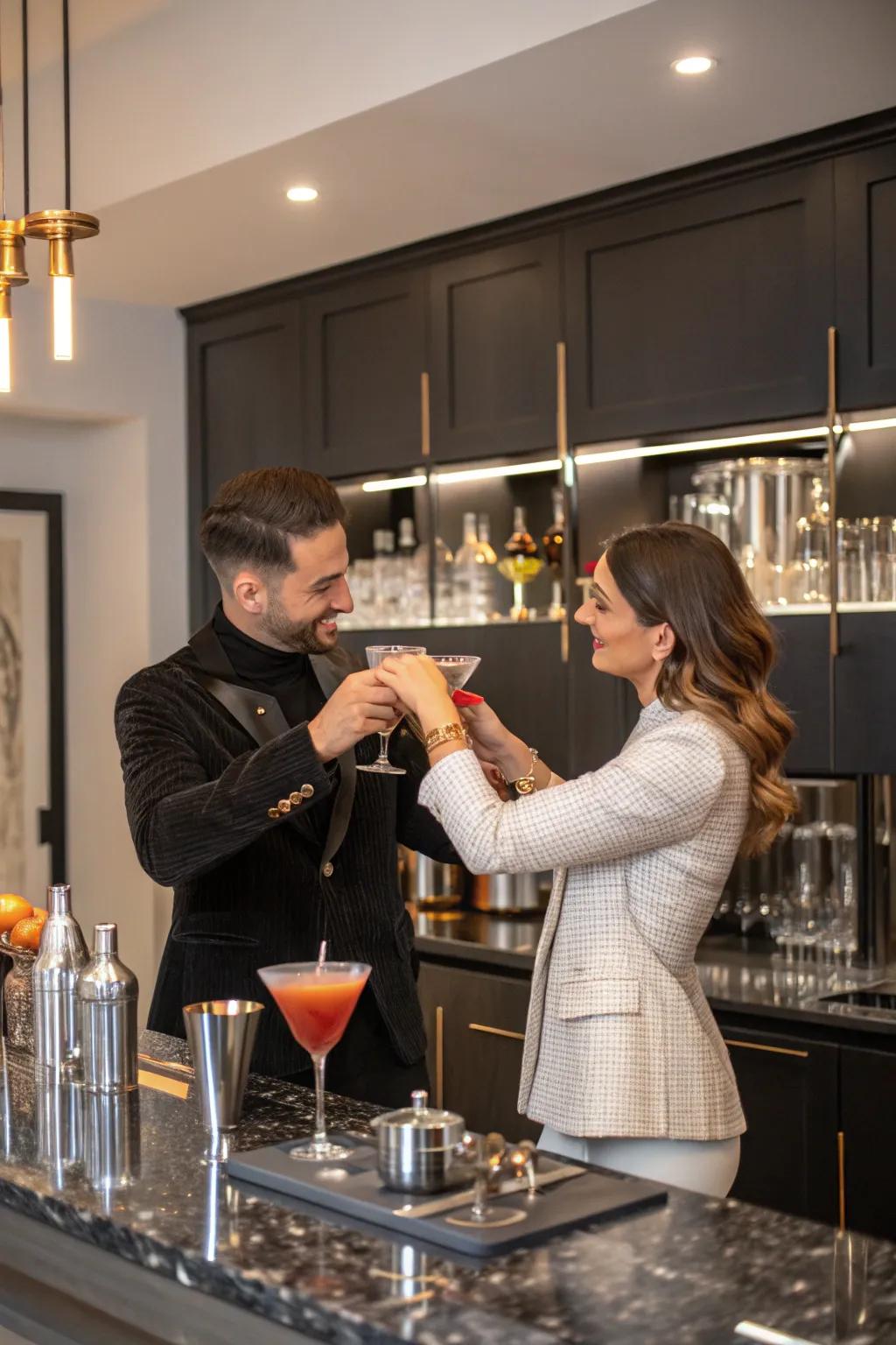 Shake things up through a customized cocktail-making session.