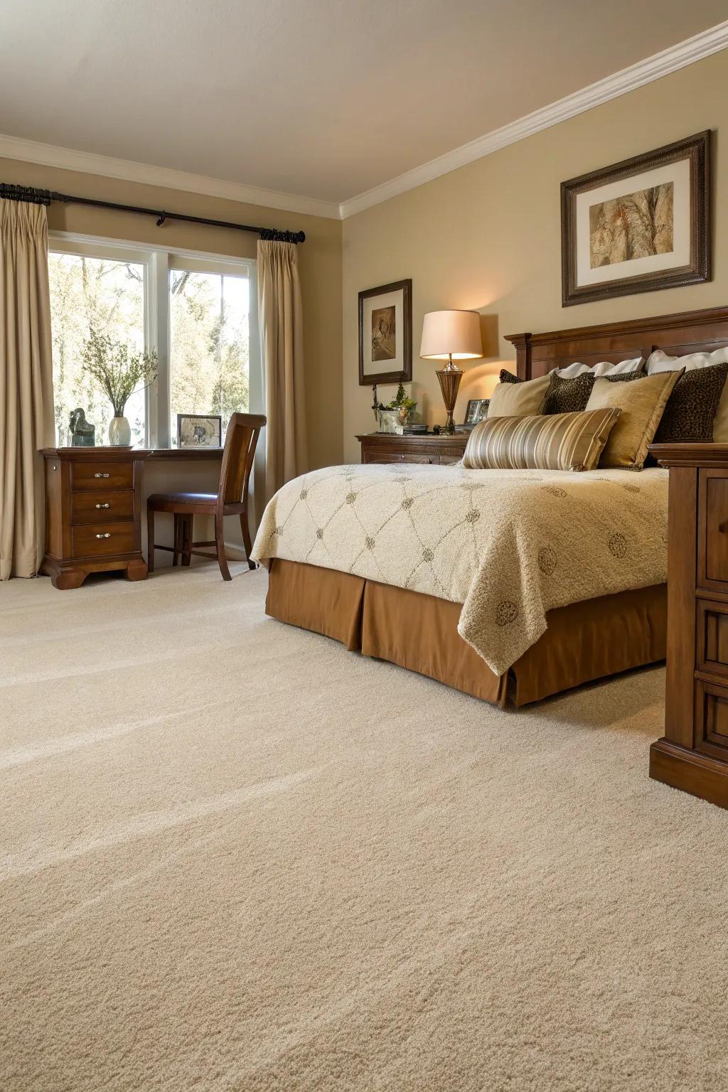 Denser padding adds to the luxury and comfort of your carpet.