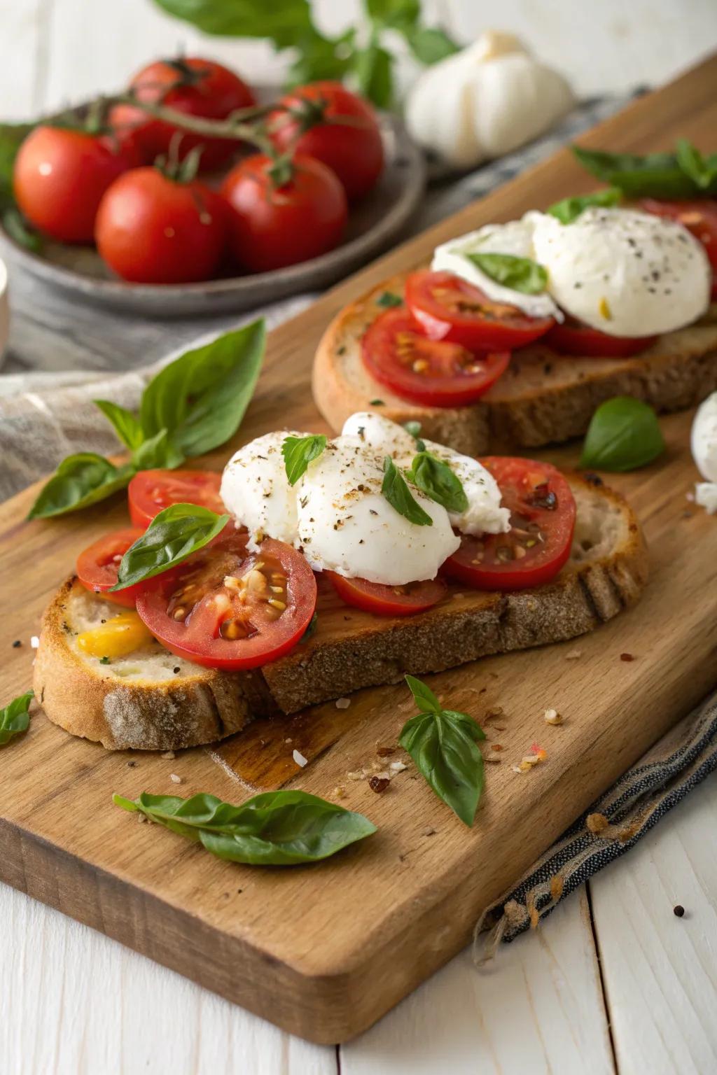 Flatbread that infuses brunch with Italian flavors.