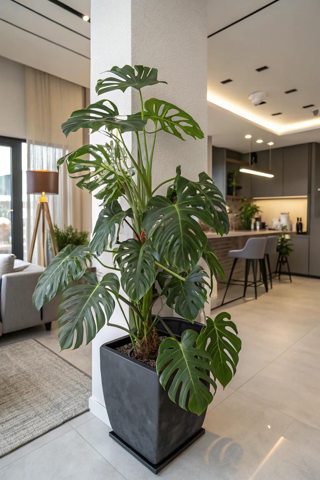 Partition your space using natural elements