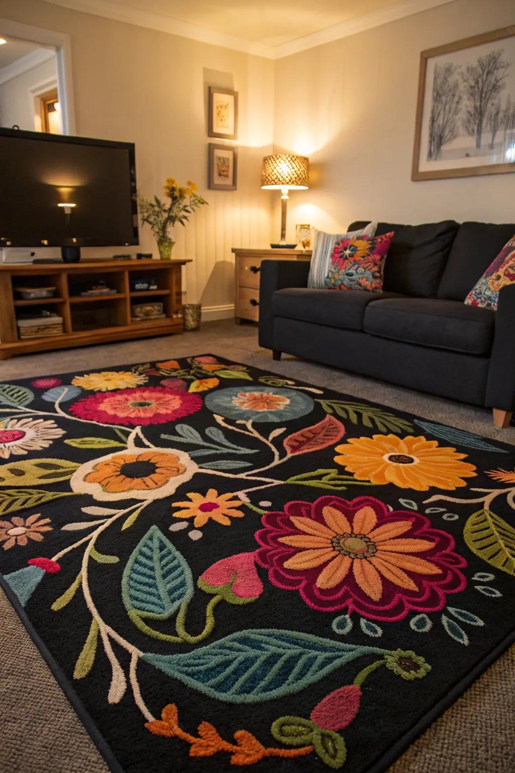 Rugs in room