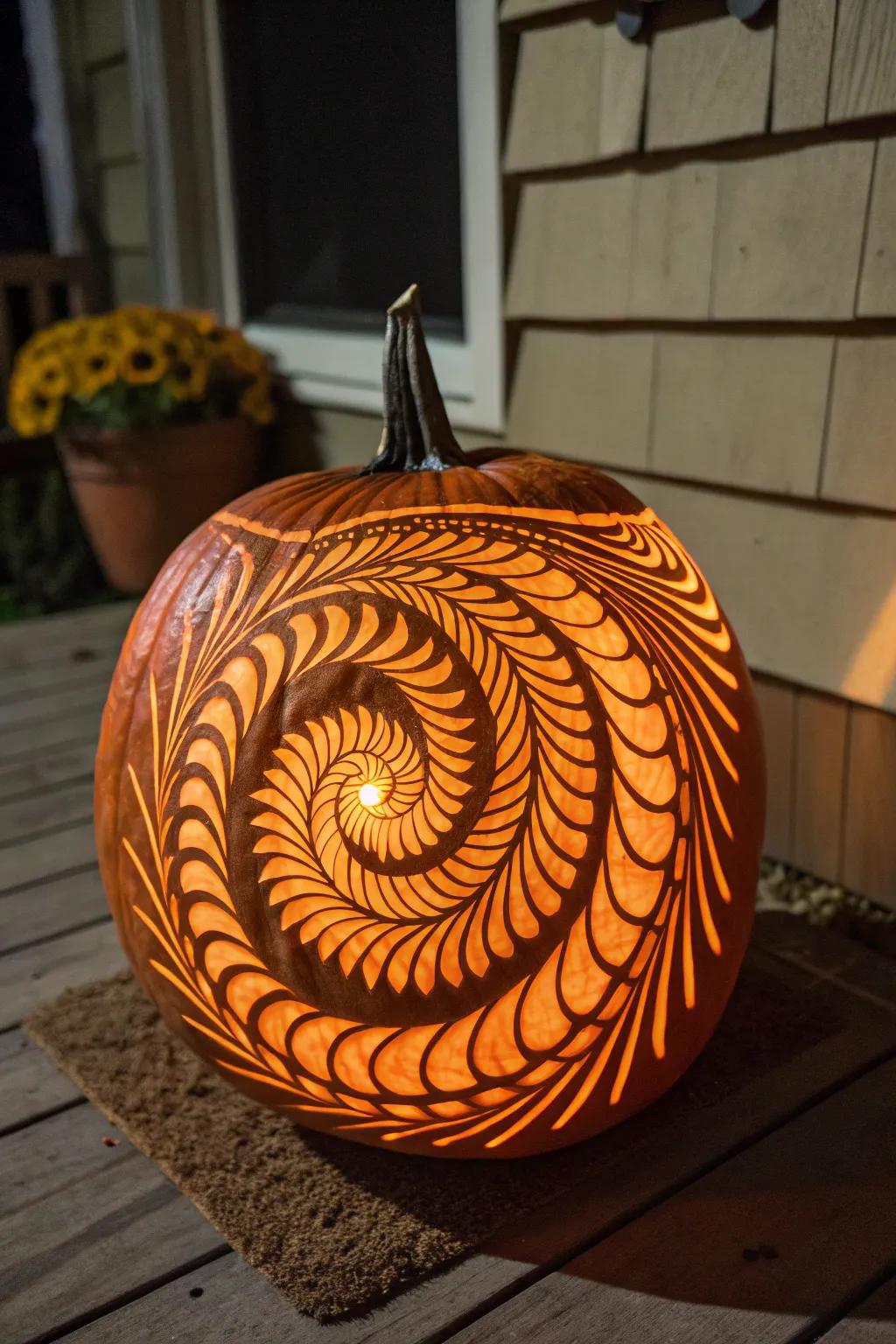 Mind bender carvings that play with perception.