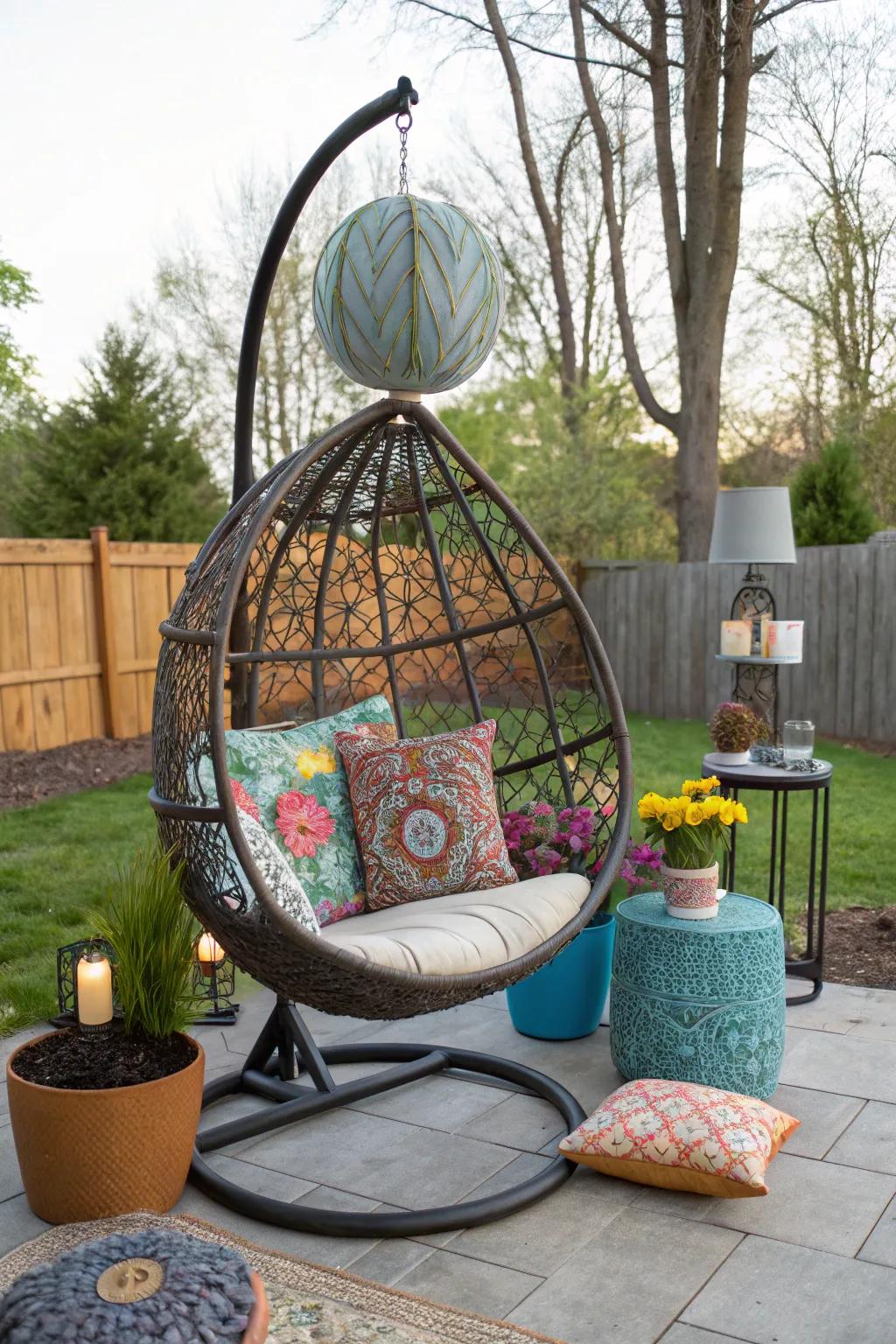 Personalize your area with unique touches.