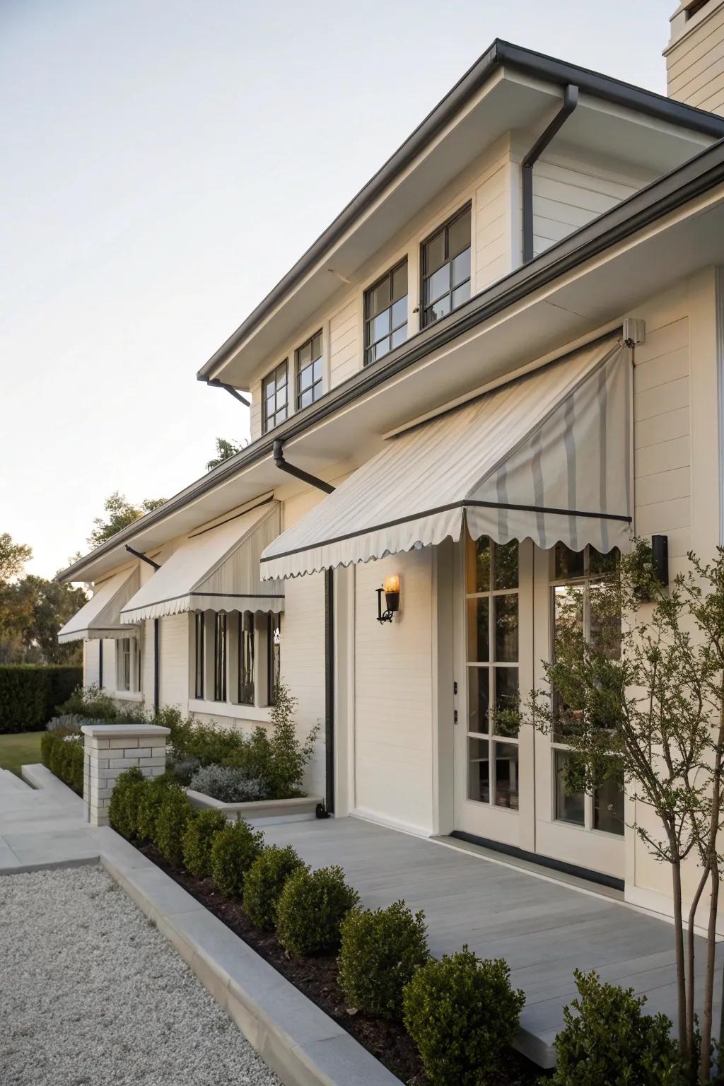 Understated shades offer a timeless, elegant touch.