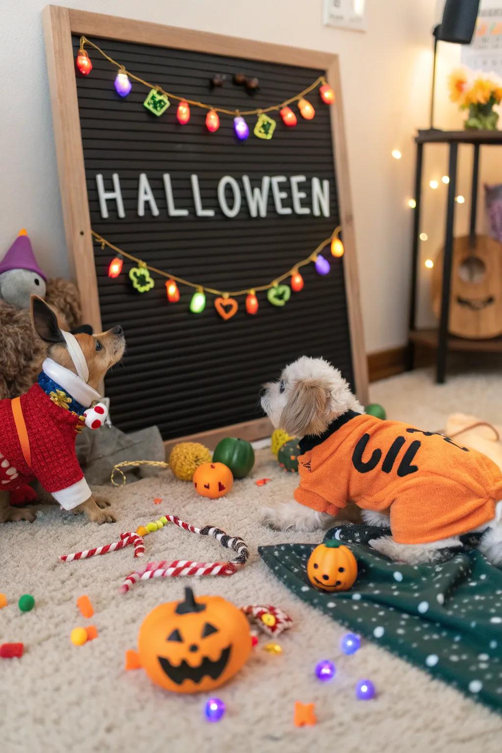 Celebrate Halloween alongside your furry companions.