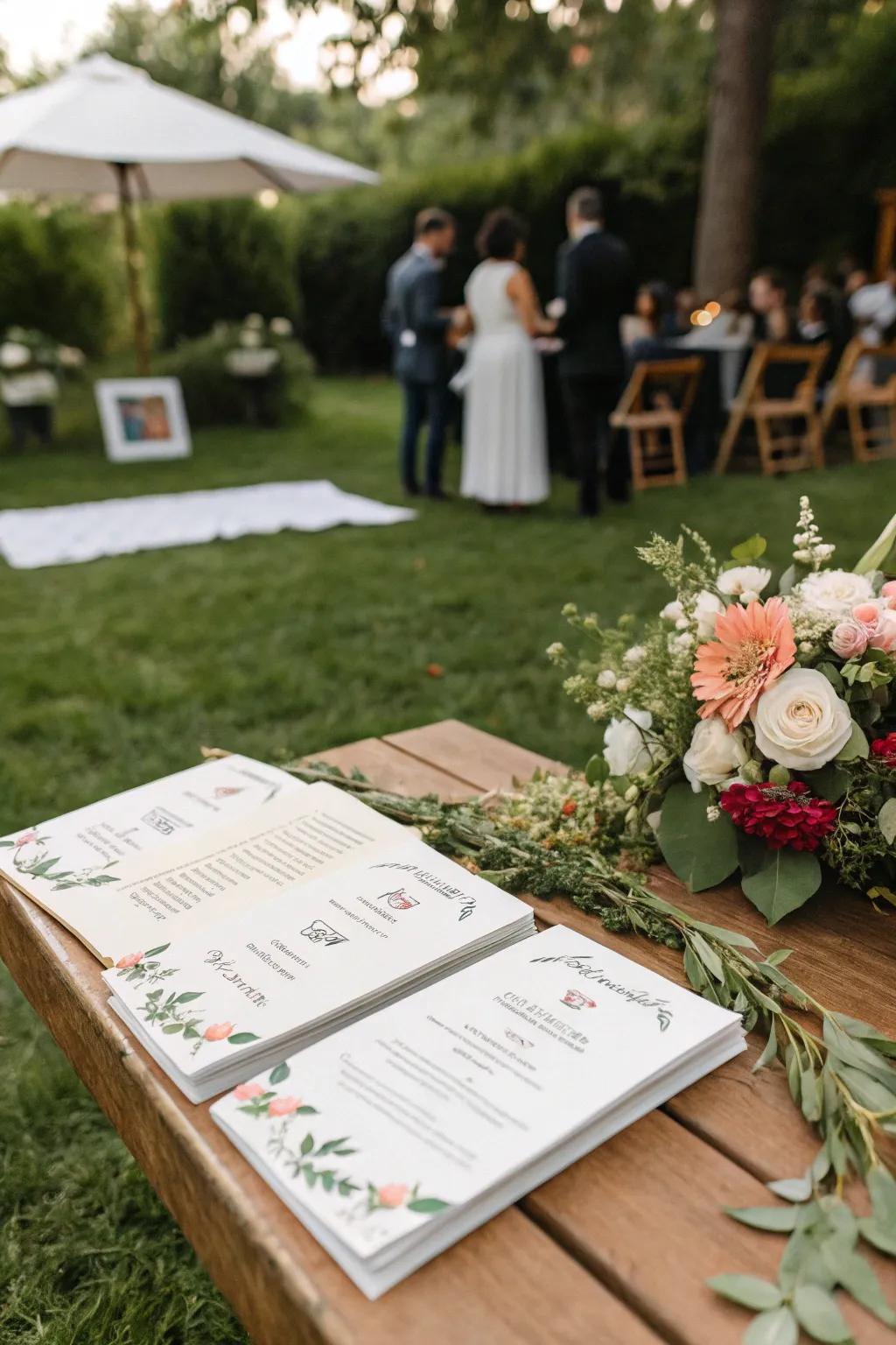 Personalized programs contribute a unique and guiding element to the service.
