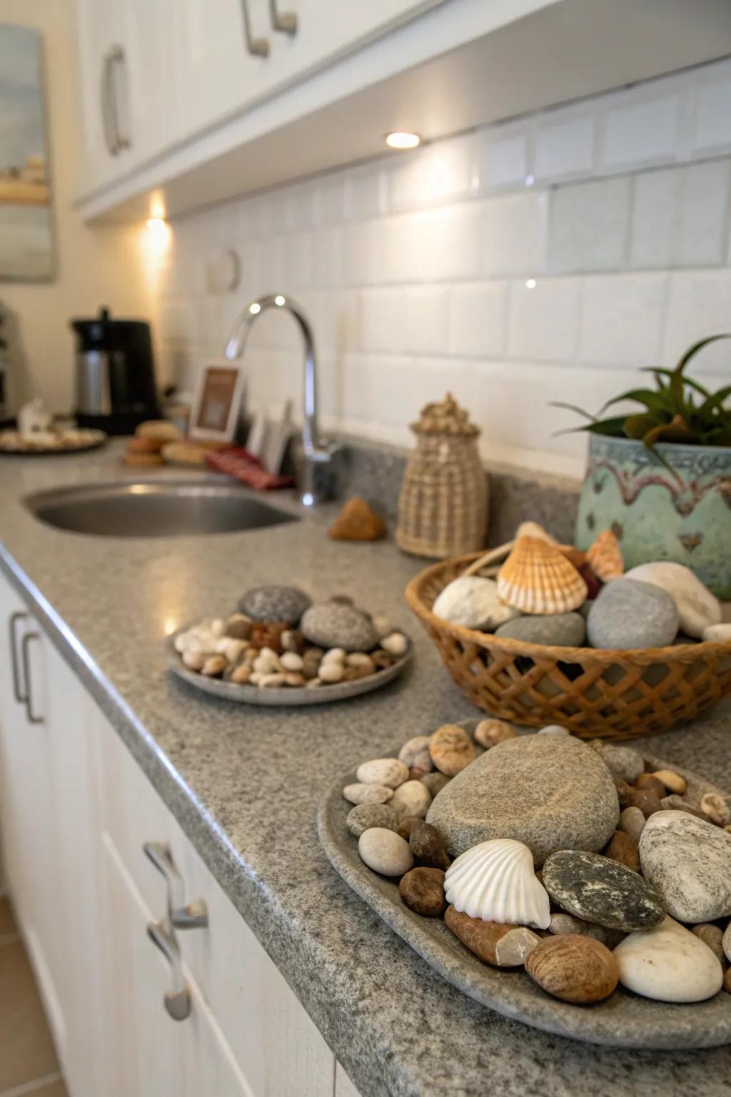 Add natural elements for an organic feel.