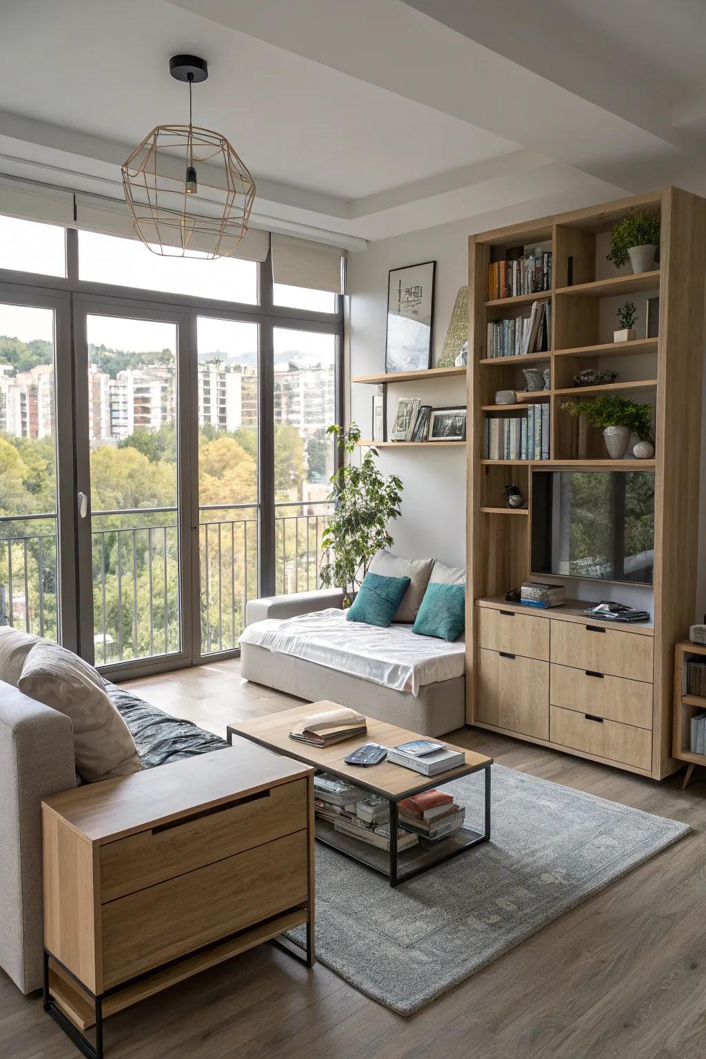 A versatile space adapts to various activities and needs.