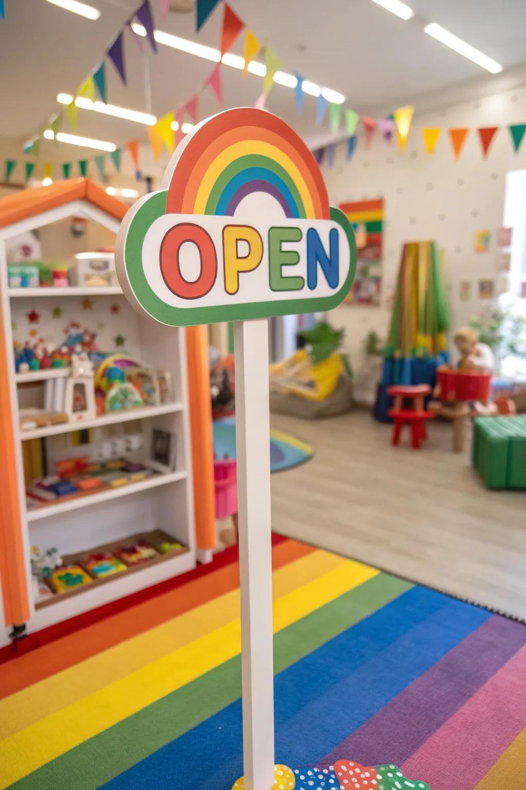 With a vibrant open display, you can brighten up your space.