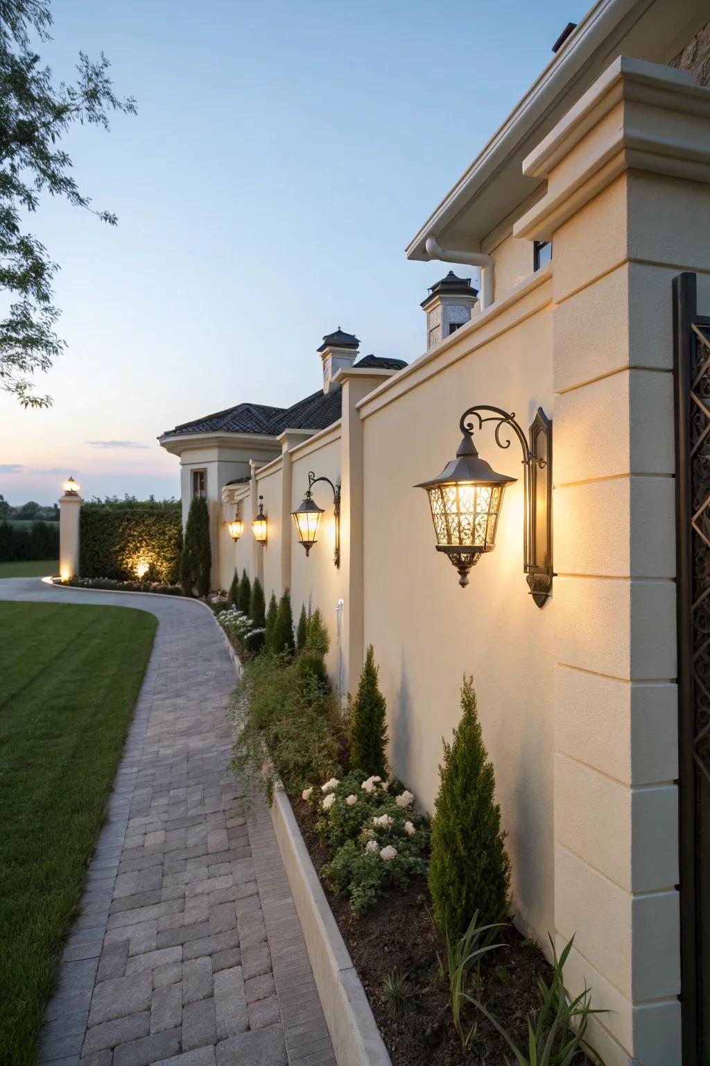 Achieve a polished look with cohesive design lighting.