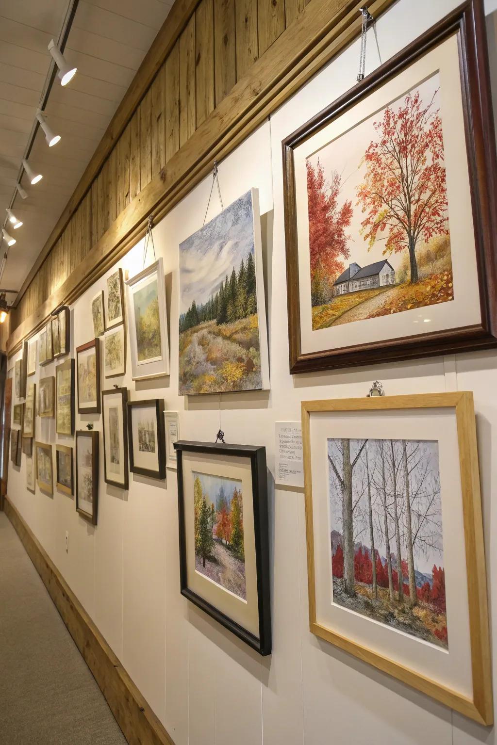 Seasonal swaps keep your frame displays current and fresh.