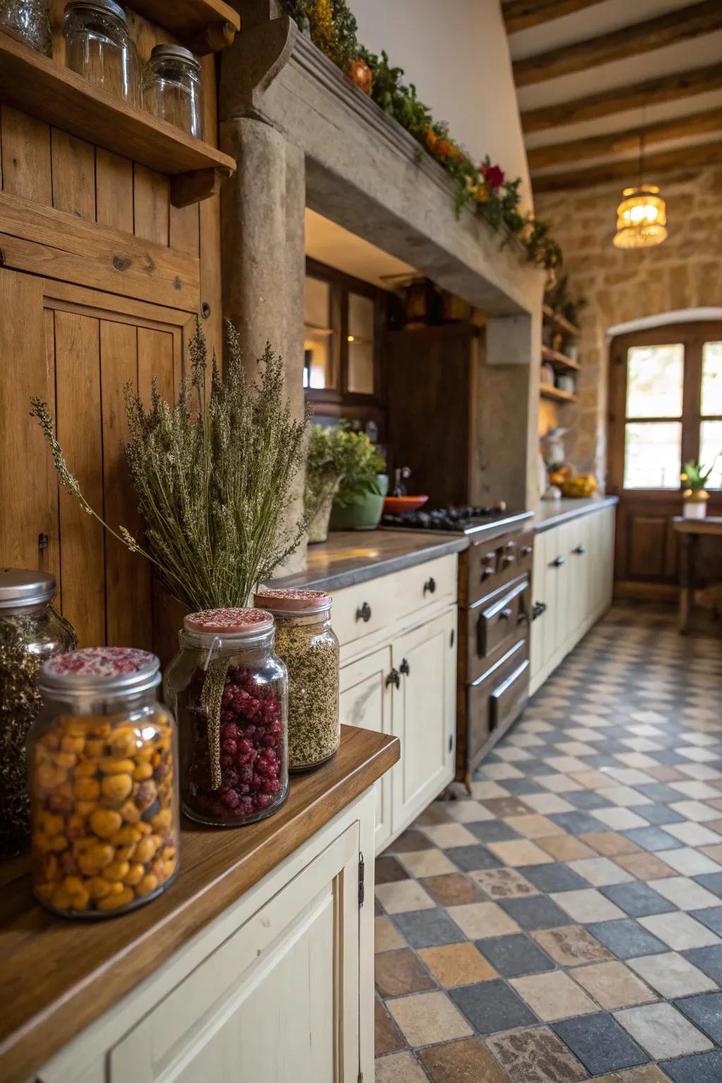 Preserve vessels introduce charm and practicality to the kitchen.