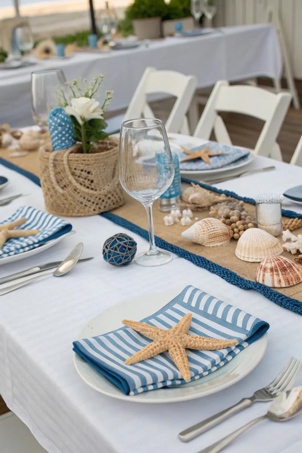 Themed decor adds a special touch to gatherings.
