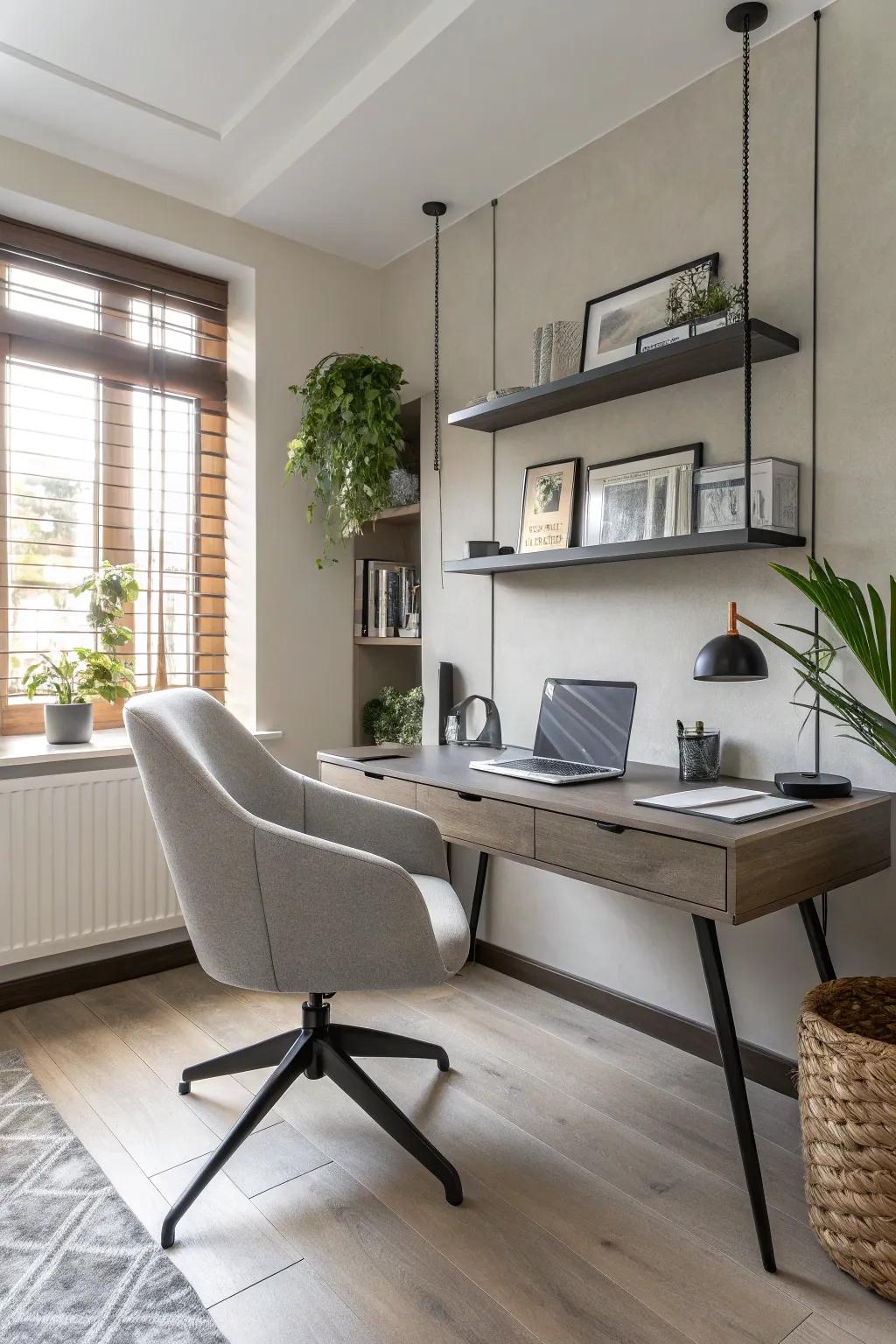 A professional setup expresses expertise and focus.