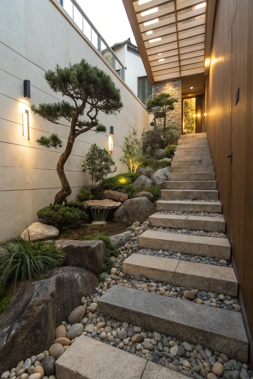 A Serenity area adds calm and serenity.