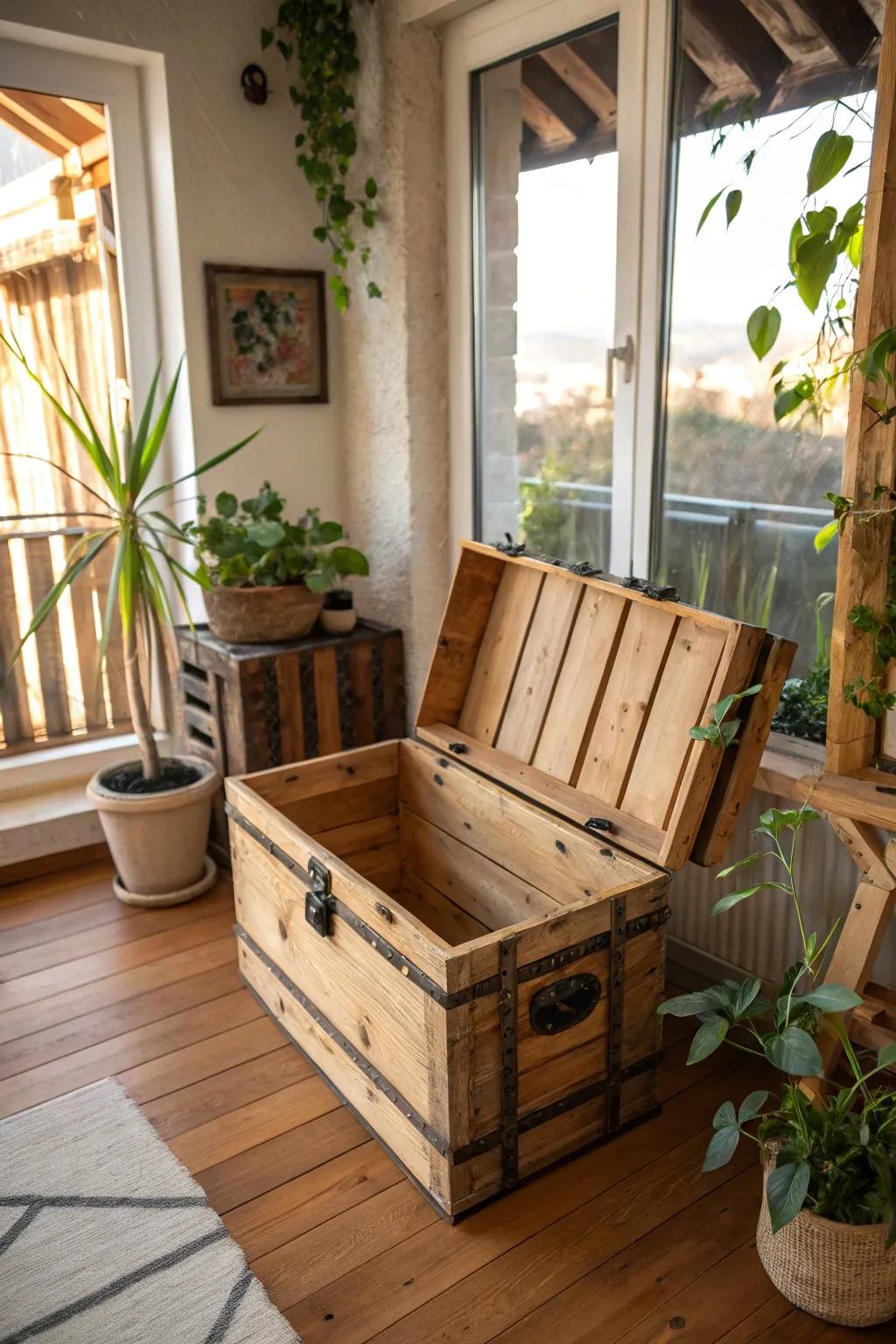 Upcycling breathes new life into your keepsake box.