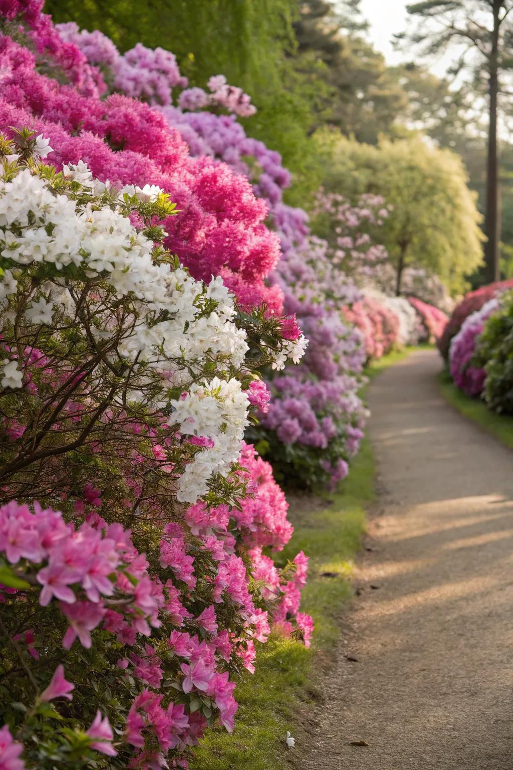 SpringFlare azaleas offer a vibrant burst of spring color.