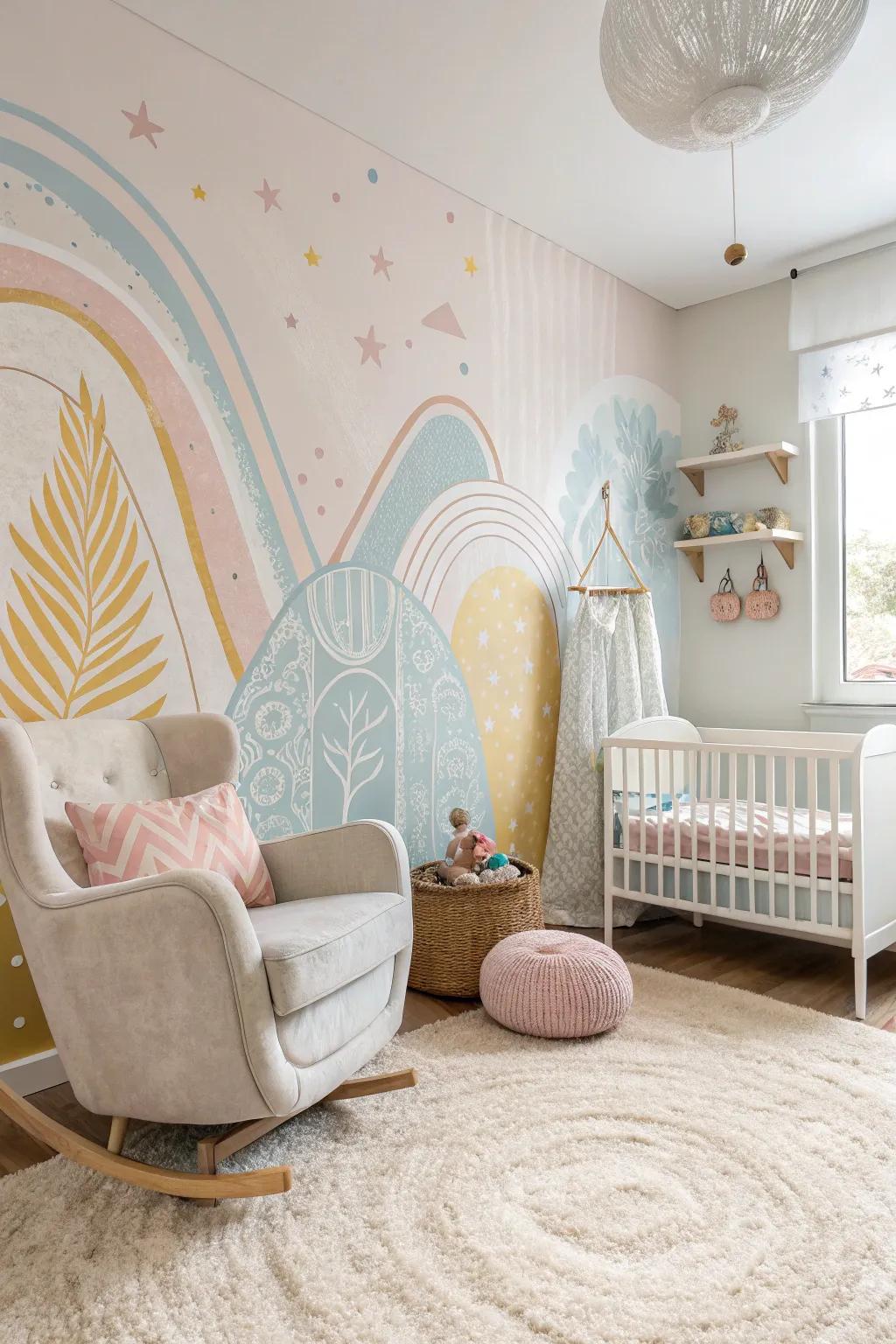 Delicate dreams establish a whimsical and soothing atmosphere.