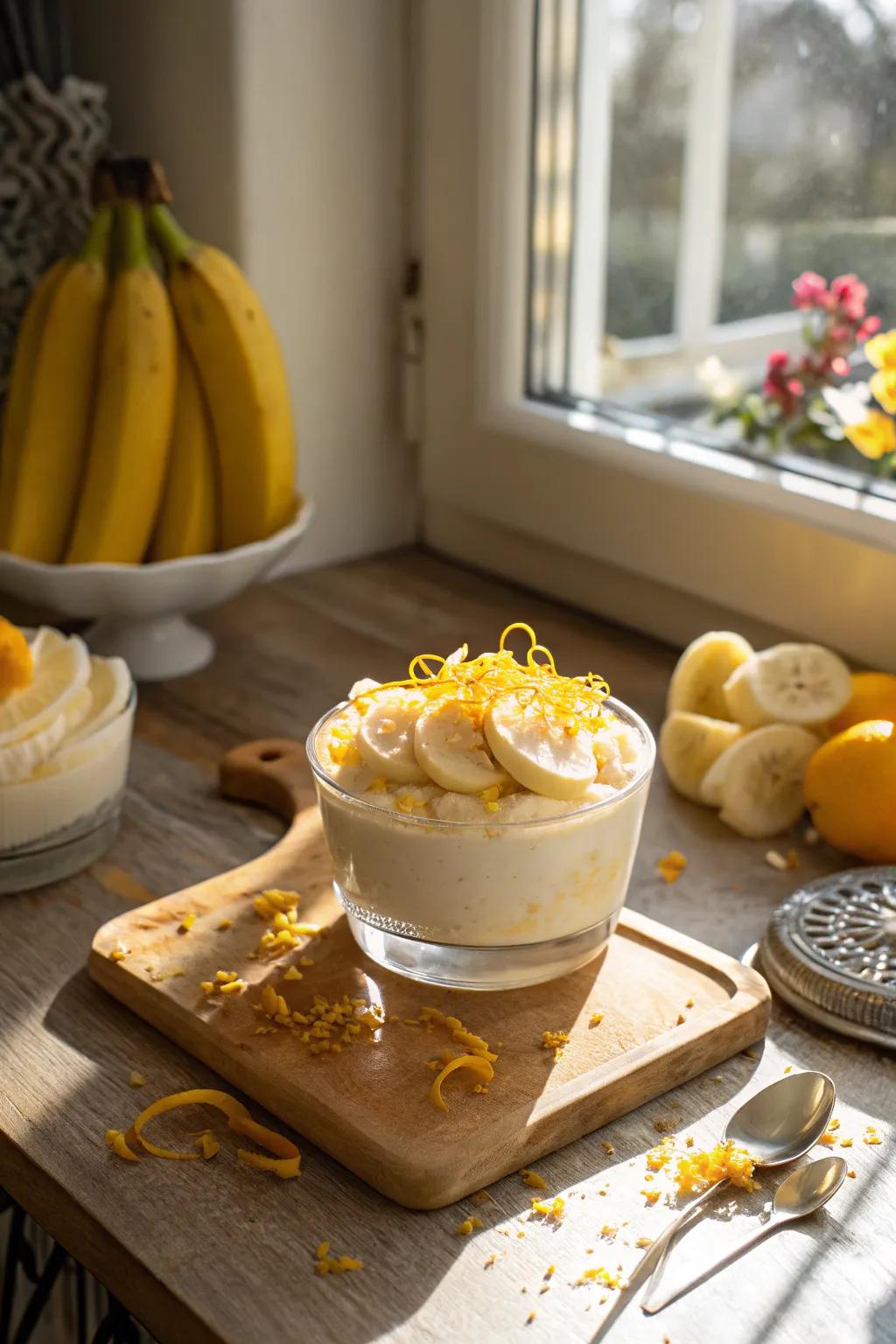 Citrus zest delivers a fresh and colorful addition.