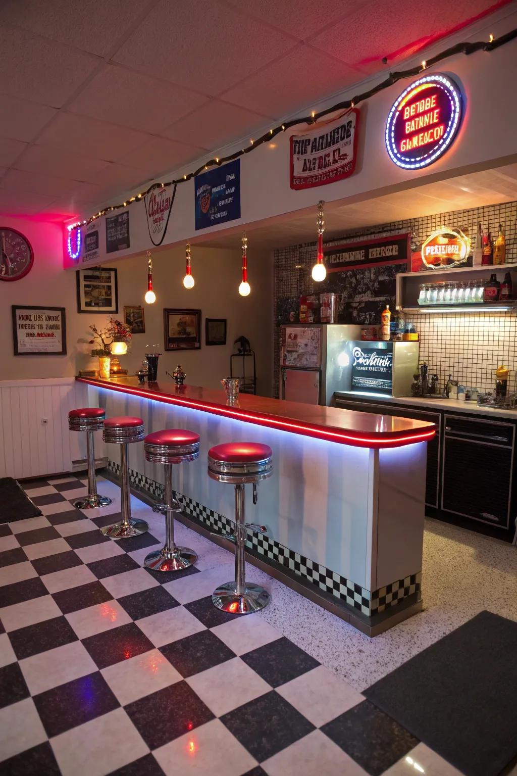 Classic diner pleasure captures the fun charm of yesteryears.