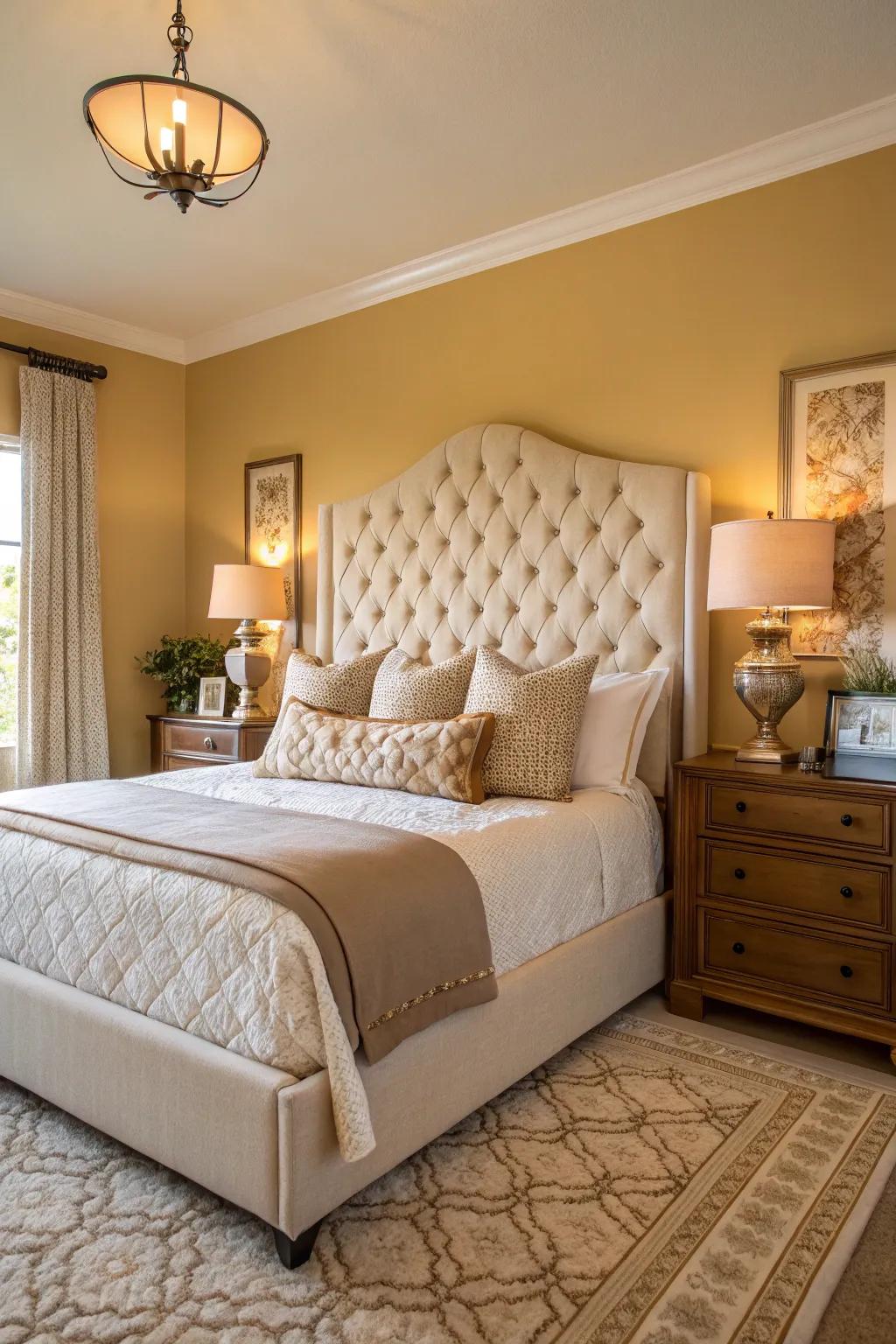A showstopping bedframe can define your bedroom's style.