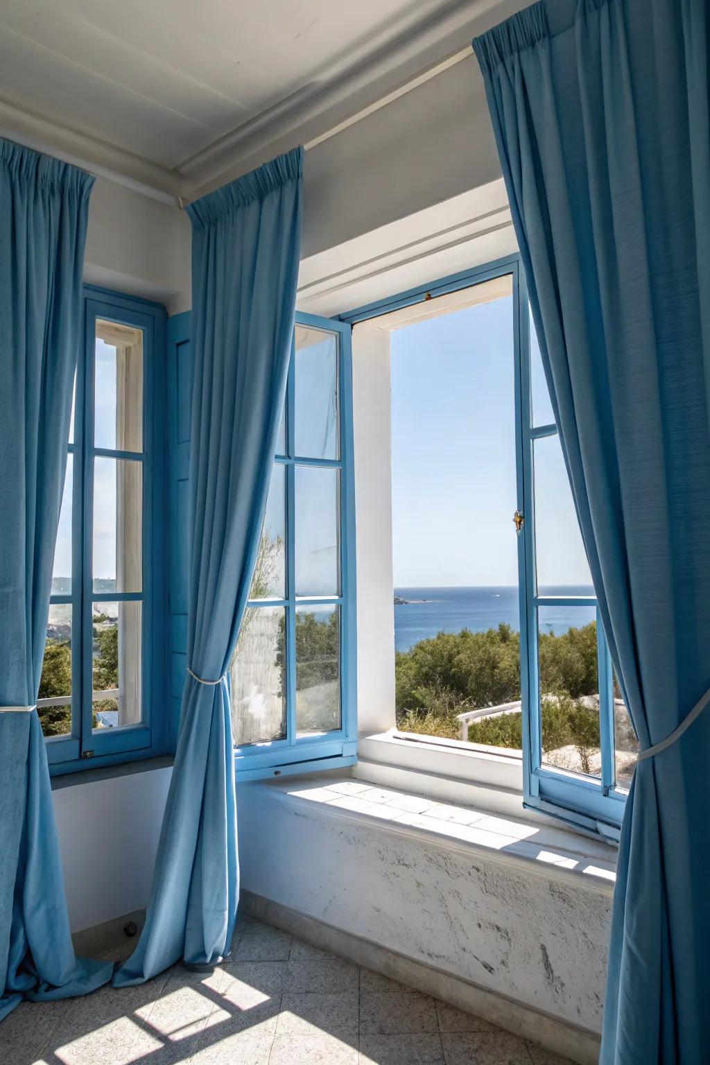 Azure window layouts include color and sophistication to your space.