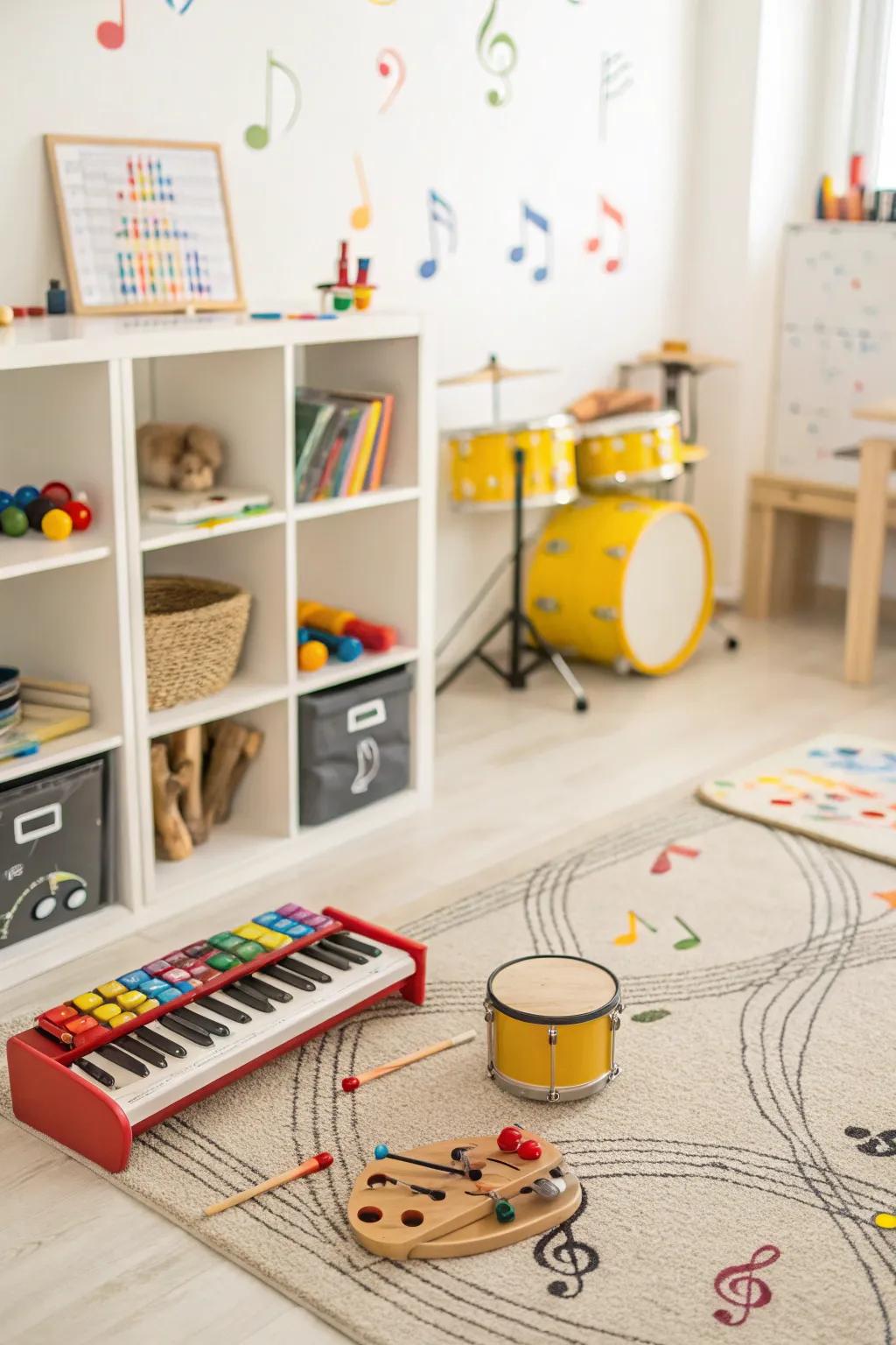 A musical spot that motivates joy.