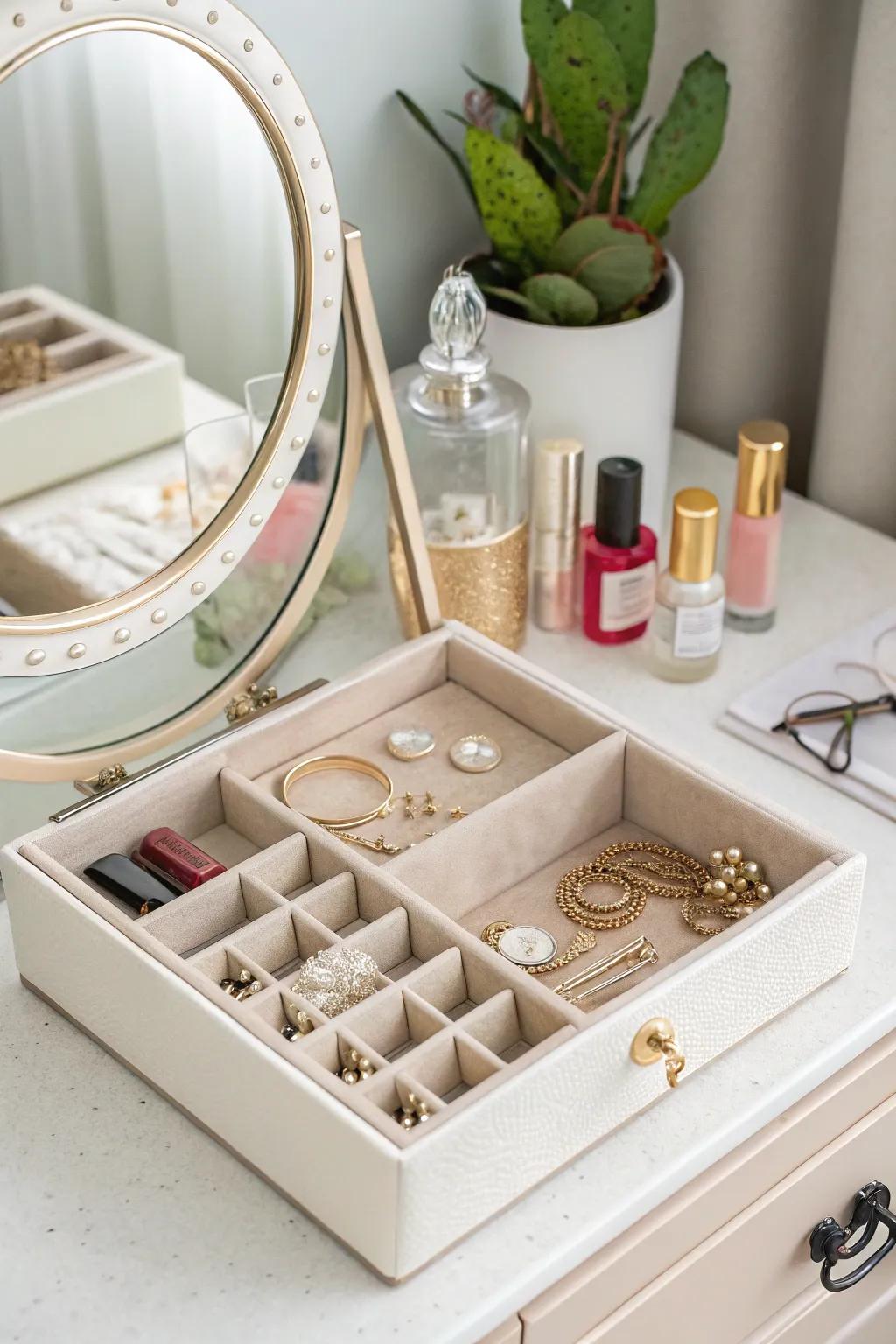 Jewelry holders that blend functionality with elegance.