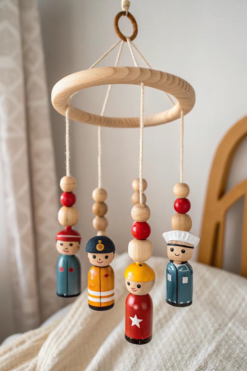 A charming tribute to everyday heroes, bringing warmth and inspiration to your space with Scandinavian-Boho elegance.