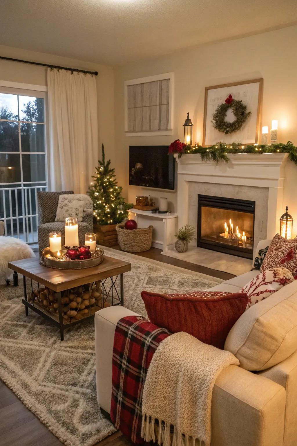 Seasonal decoration brings variety and freshness.