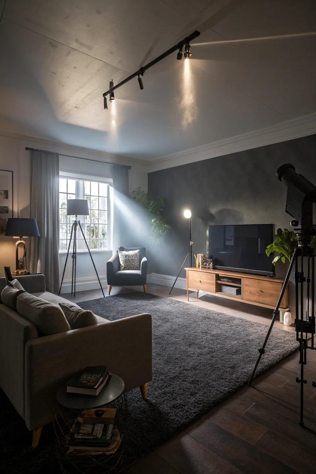 Use lights in room