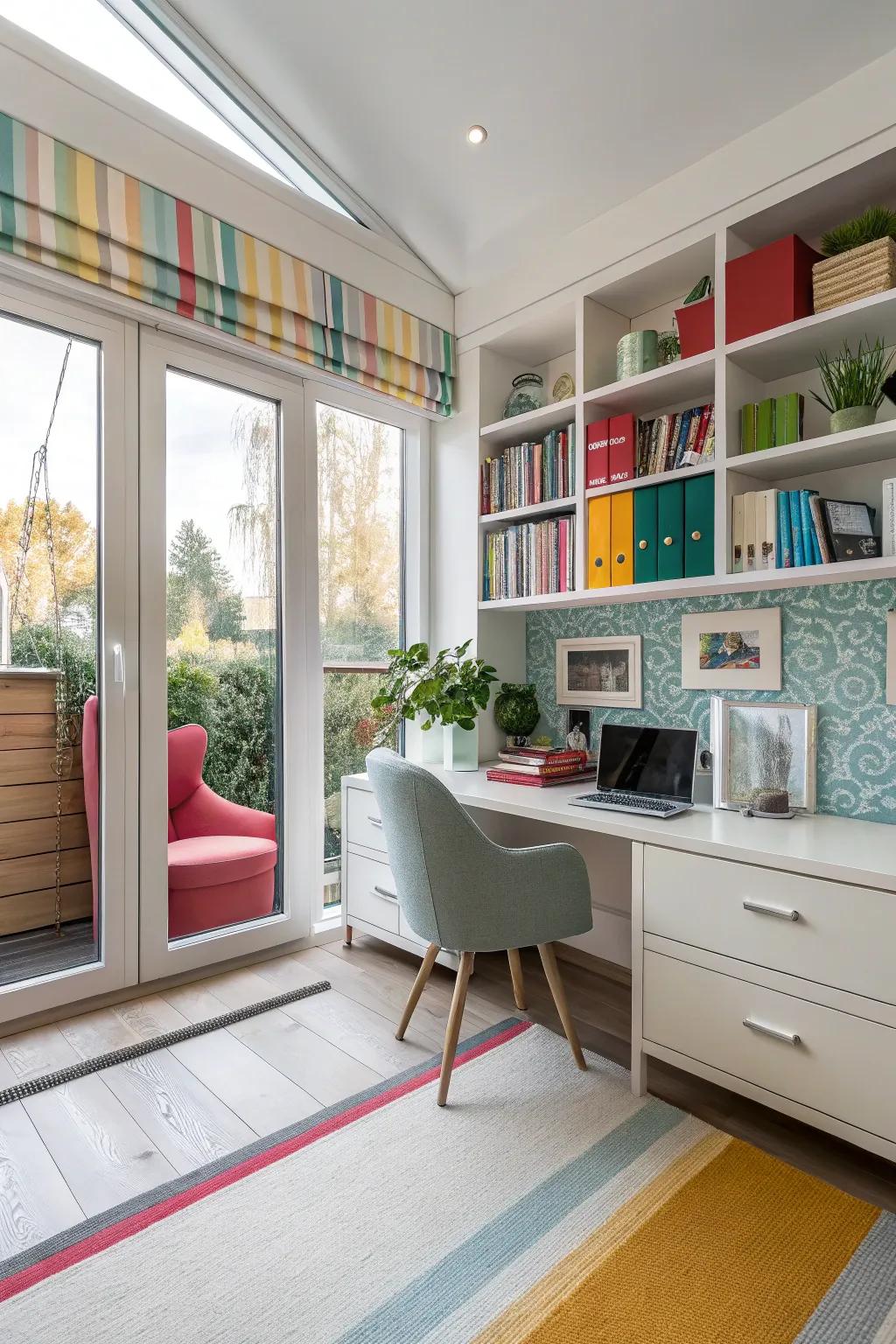 A inventive work area that fuels inspiration.