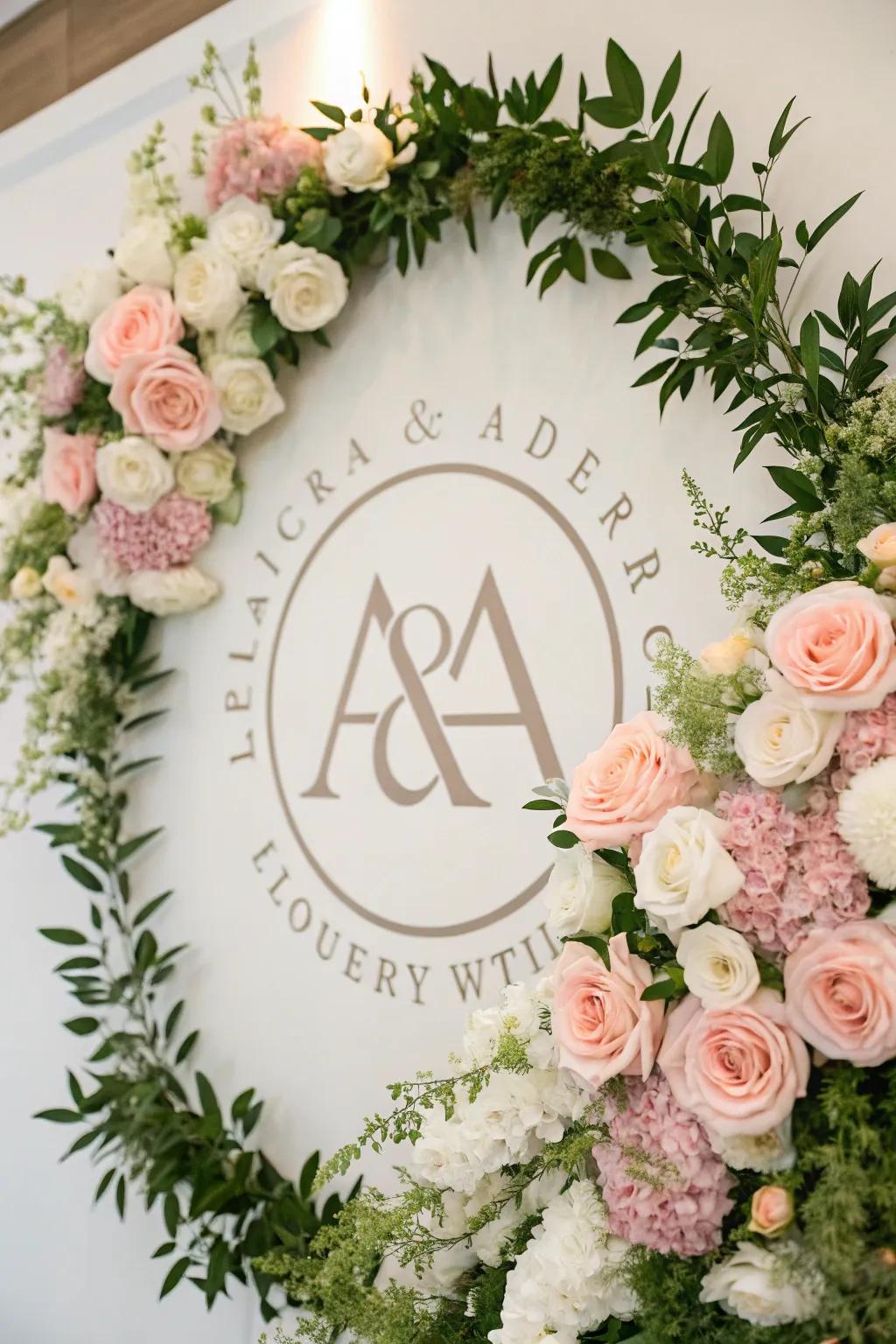 Symmetrical floral arrangements reflect organized splendor.