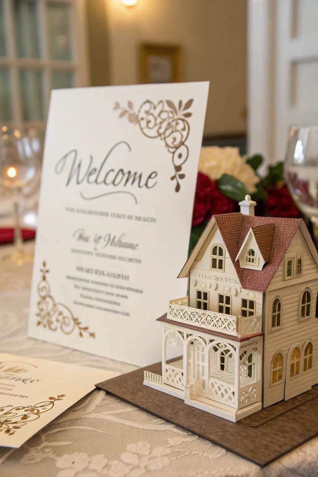 Pop-up designs add surprise and delight to your invitations.