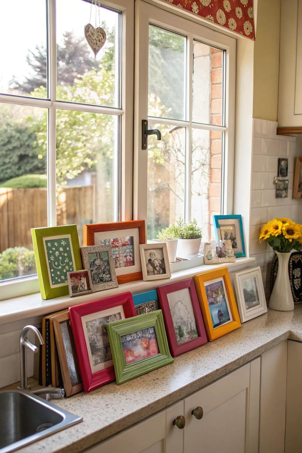 A varied frame mix incorporates character and flair.