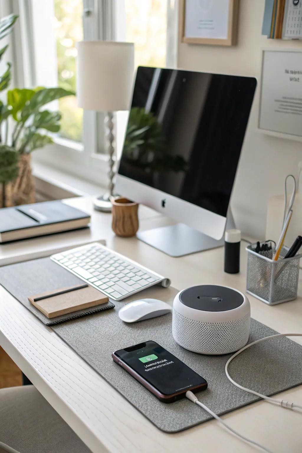 Enhance your desk using the latest tech accessories.