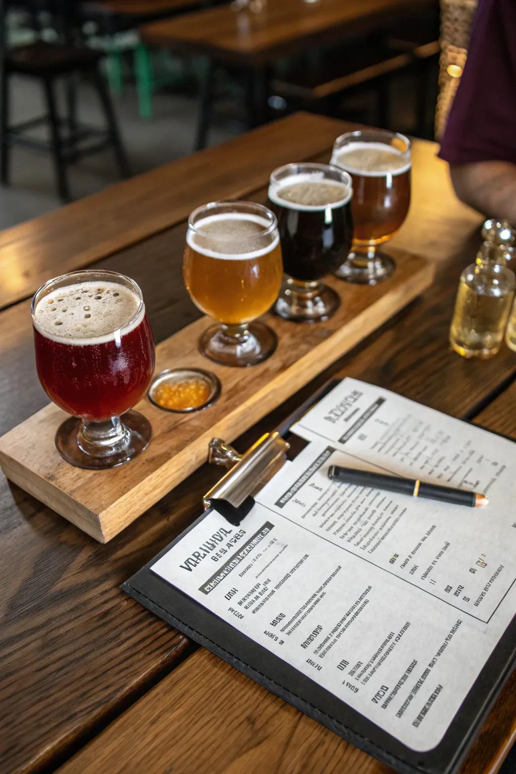 Discover new tastes with a curated artisanal beer experience.