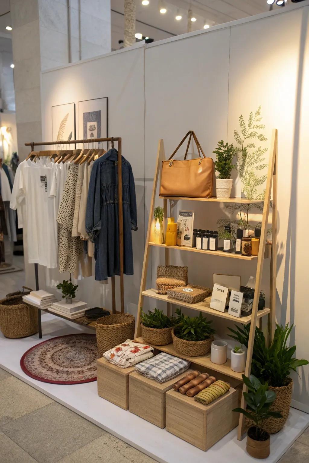 Story-driven displays captivate customers by drawing them into a narrative.