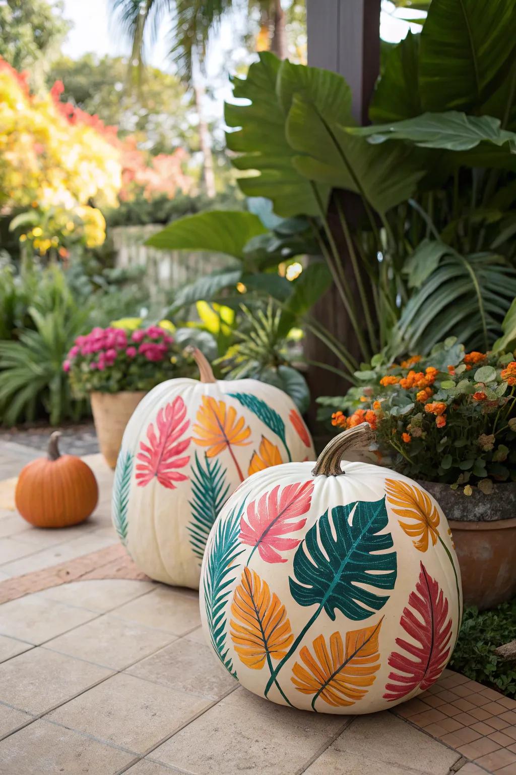 Introduce a touch of the tropics to your d&eacute;cor using vibrant designs.
