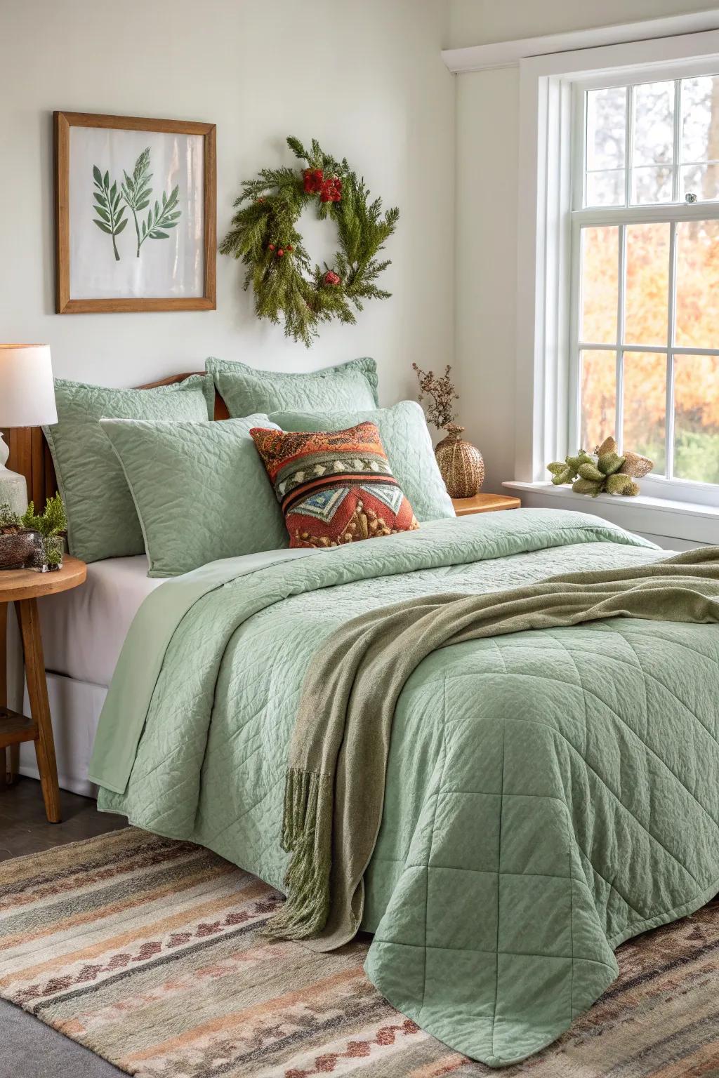 Keep your bedroom energizing with seasonal updates.