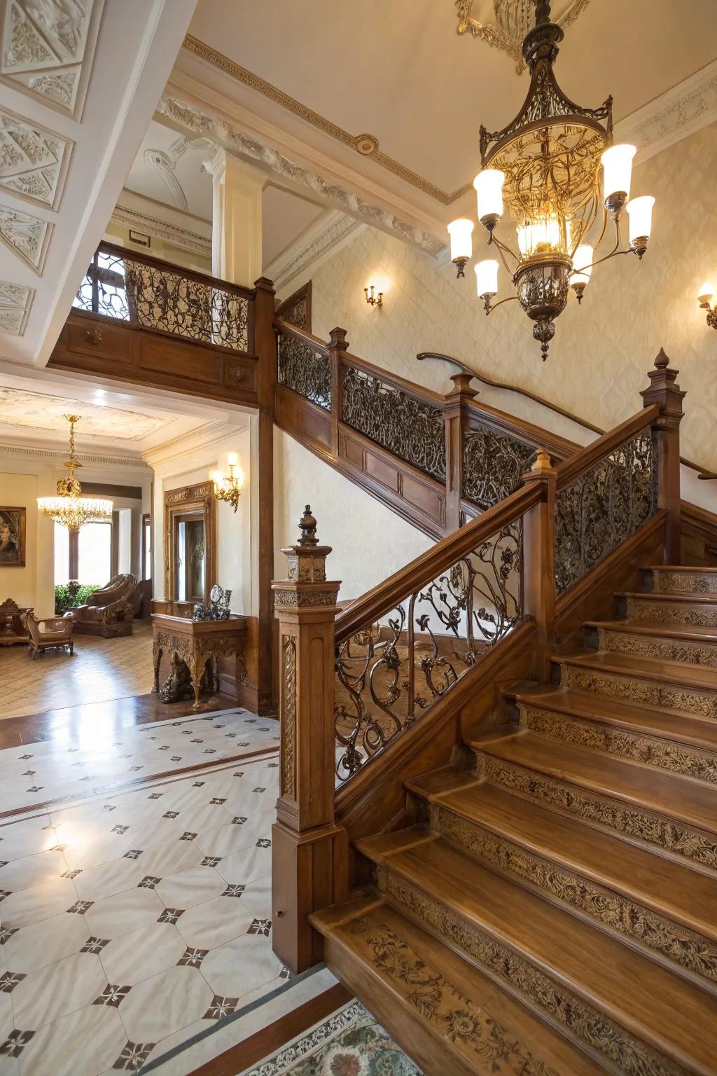 Classic components offer enduring style and charm.