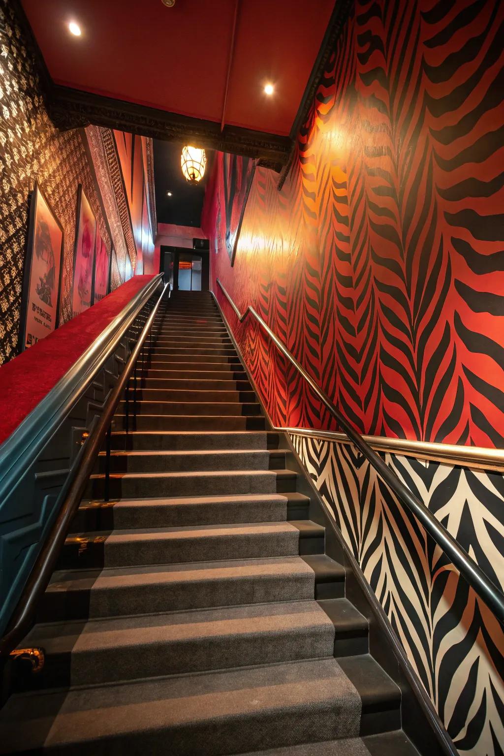 Create impact through striking colors.