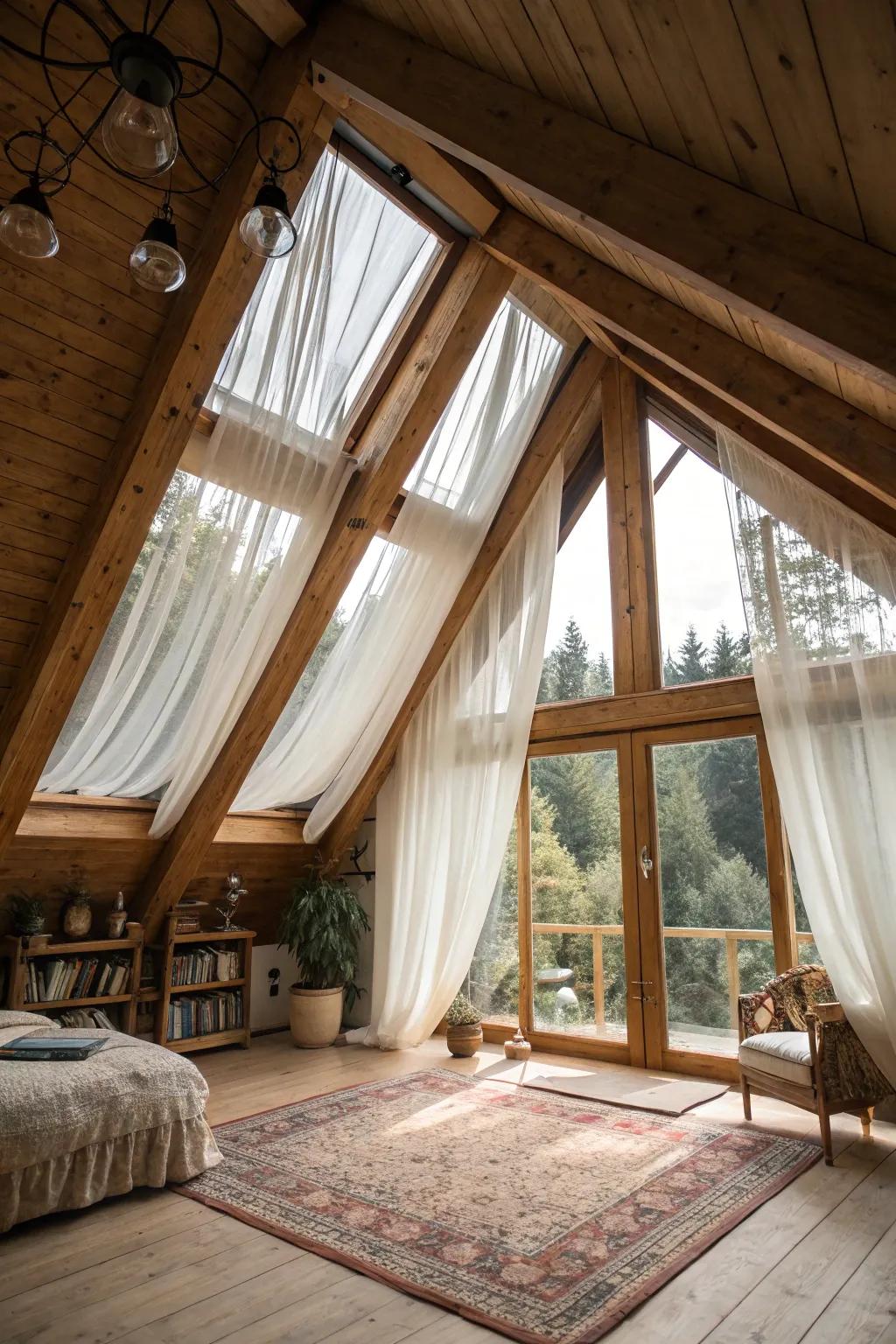Skylights convert your attic into a luminous, attractive space.