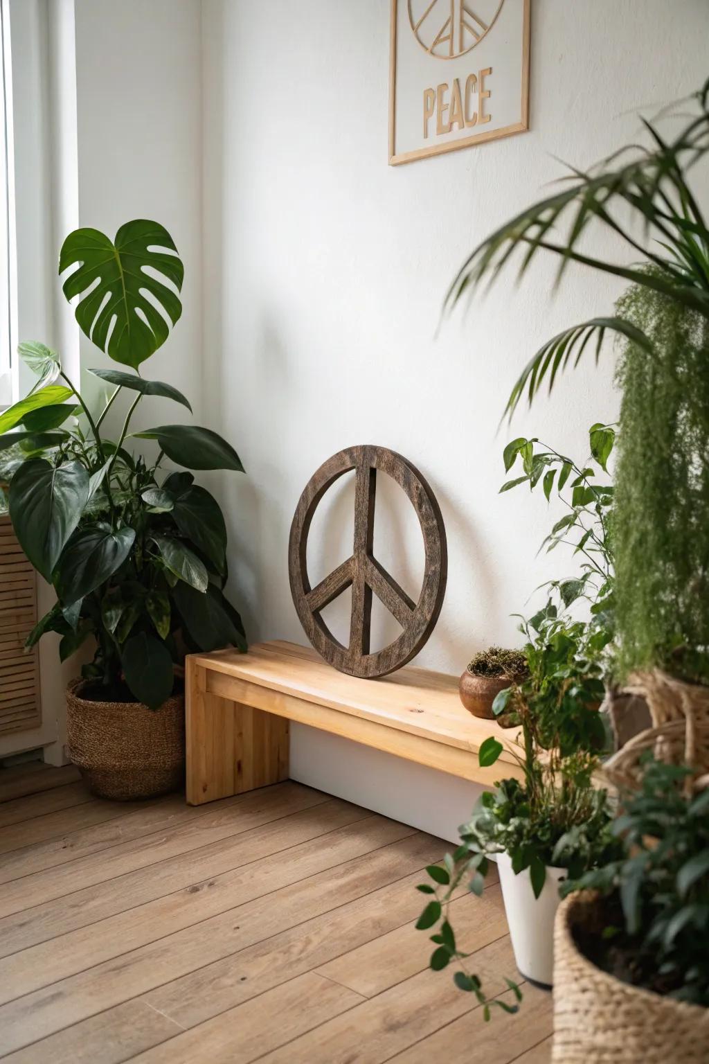 Bring peace and calmness with meaningful decorations
