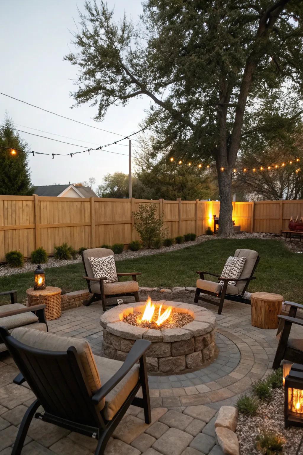 Unforgettable evenings spent around a toasty fire bowl